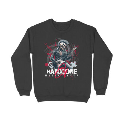 Hardcore Music Lover Full Sweatshirt – Men’s