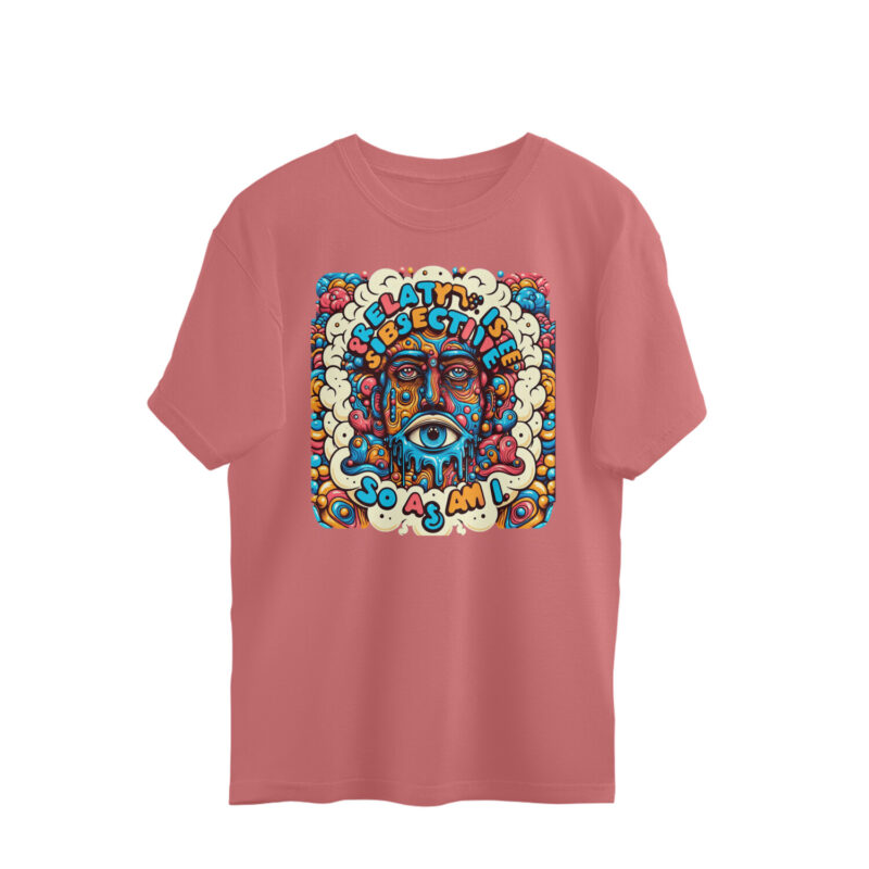 Reality Is Subjective, So Am I - Men’s Oversized T-Shirt | Bold Streetwear - Image 4