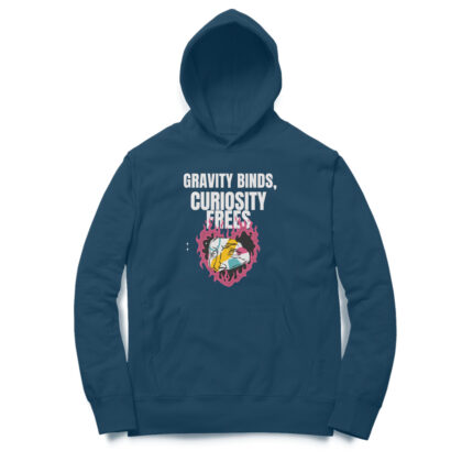 Gravity Binds, Curiosity Frees - Men’s Hoodies | Explore Limitlessly