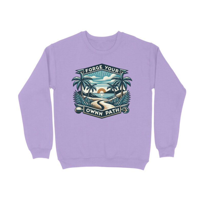 Forge Your Own Path - Men’s Full Sweatshirt | Empower Your Journey - Image 5