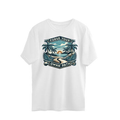 Forge Your Own Path - Men’s Oversized T-shirt | Bold & Comfortable