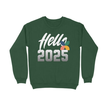 Hello 2025 - Men’s Full Sweatshirt | New Year Style & Warmth