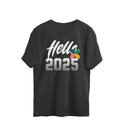 Hello 2025 - Men’s Oversized T-Shirt | New Year Fashion Statement
