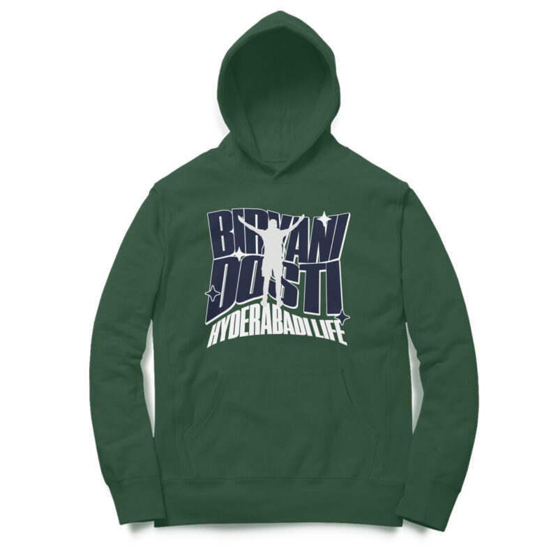 Biryani + Dosti = Hyderabadi Life! – Men’s Hoodies | Warmth with Hyderabadi Spirit - Image 6